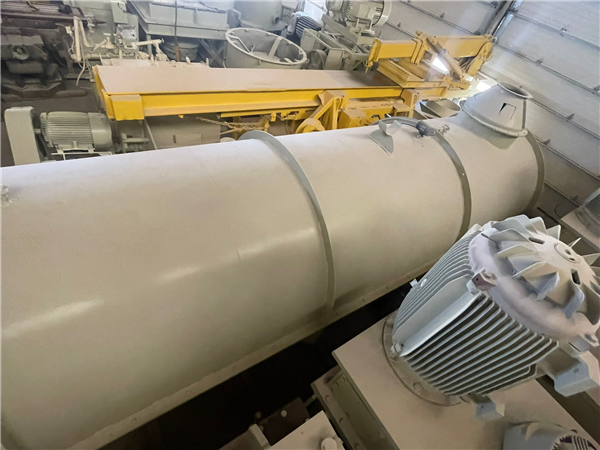 Lochhead Haggerty 0.9m X 9.1m Carbon Reactivation Kiln)